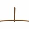 Ekena Millwork Bellingham Timber Gable Bracket, Western Red Cedar, 84"W x 56"H x 1 1/2"D x 3 1/2"F, 16/12 Pitch GBW084X56X0204BEL00SWR - alternate 4